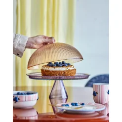 Bloomingville Kuchenteller mit Glocke