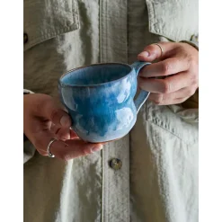 Bloomingville Tasse "Nara" Blau
