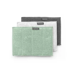 BRABANTIA Mikrofaser Reinigungstücher 3 STK Jade Green