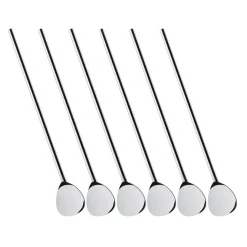CILIO Cocktaillöffel mit Trinkhalm 6er Set