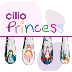 Cilio Kinderbesteck "PRINCESS" 4tlg.