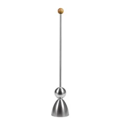 Clack-Eierköpfhilfe "Kugel Holzgriff"