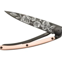 Deejo Taschenmesser Roségold "Rosen" 27g