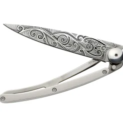 Deejo Taschenmesser Weißgold "Pazifik" 27g