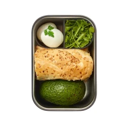Edelstahl Sandwich Box, groß, Ozean, 1250 ml