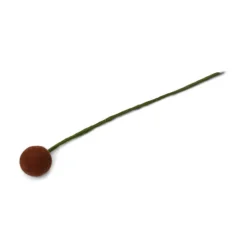 En Gry & Sif Blume L30cm D3cm, Filz haselnussbraun