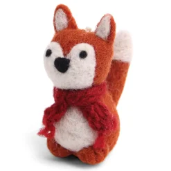 En Gry & Sif Filzfigur "Fuchs mit Schal"