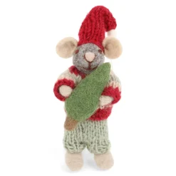 En Gry & Sif Graue Maus mit Baum