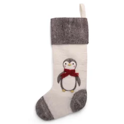 En Gry & Sif Nikolaussocke Pinguin