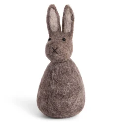 Filzfigur "Hase" groß, grau