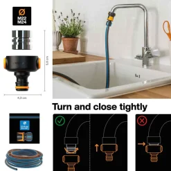 Fiskars Schlauchanschluss