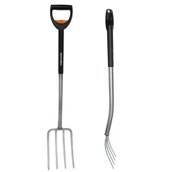 Fiskars "SmartFit" Teleskop-Spatengabel