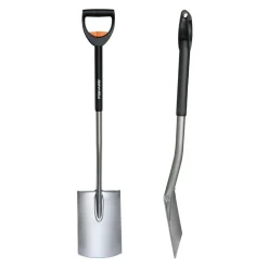 Fiskars Telescop-Spaten rund