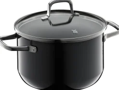 Fusiontec Essential Fleischtopf mit Deckel, 20 cm, Black