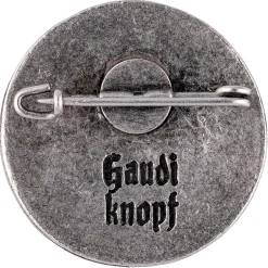 Gaudiknopf Anstecker "Single"
