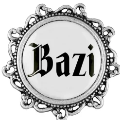 Gaudiknopf Batzi - Anstecker "Klassiker - verziert"