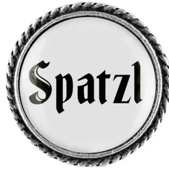 Gaudiknopf Spatzl - Anstecker "schlicht"