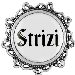 Gaudiknopf Stritzi - Anstecker "Klassiker - verziert"
