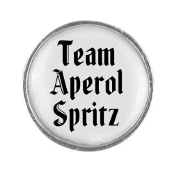 Gaudiknopf Team Aperol Spritz - Anstecker "Klassiker - schlicht"