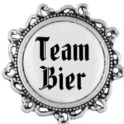 Gaudiknopf Team Bier - Anstecker "Klassiker - verziert"