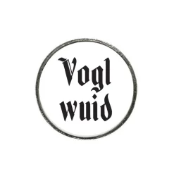 Gaudiknopf 'Voglwuid'-Anstecker "Klassiker-schlicht"