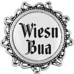 Gaudiknopf Wiesn Bua - Anstecker "Klassiker - verziert"