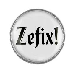 Gaudiknopf Zerfix - Anstecker"Klassiker-schlicht"