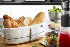 Gefu Brotkorb BRUNCH, oval weiß