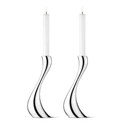 Georg Jensen 2er Set Kerzenhalter "Cobra"
