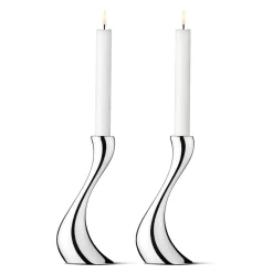 Georg Jensen Kerzenhalter-Set "Cobra"