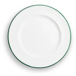 Gmundner Dessertteller Gourmet "Grüner Rand"