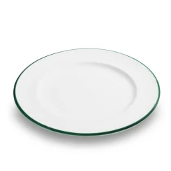Gmundner Dessertteller Gourmet "Grüner Rand"