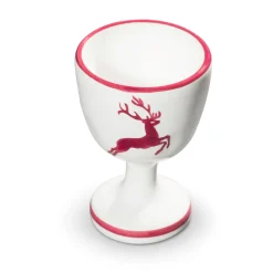 Gmundner Eierbecher klassisch "Bordeauxroter Hirsch"