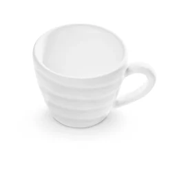 Gmundner Espressotasse Gourmet "Weißgeflammt"