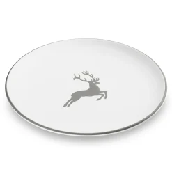 Gmundner Fleischteller 25 cm "Grauer Hirsch"