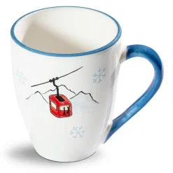 Gmundner Frühstücksbecher "Gondel Rot"