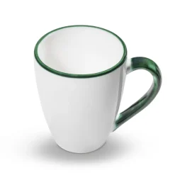 Gmundner Frühstücksbecher Max "Grüner Rand"
