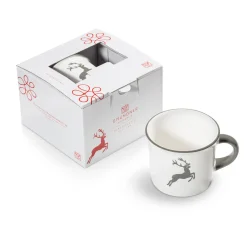 Gmundner Kaffeehaferl "Grauer Hirsch"