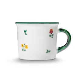 Gmundner Kaffeehaferl "Streublumen"