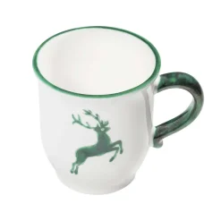 Gmundner Schokotasse "Grüner Hirsch" 2.Wahl