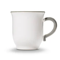 Gmundner Tasse "Grauer Rand"
