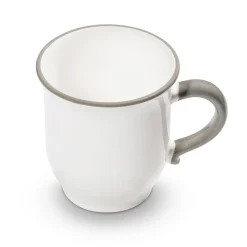 Gmundner Tasse "Grauer Rand"