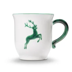 Gmundner Tasse "Grüner Hirsch"