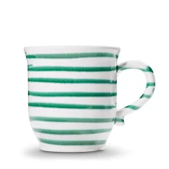 Gmundner Tasse "Grüngeflammt"