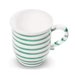 Gmundner Tasse "Grüngeflammt"