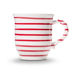 Gmundner Tasse "Rotgeflammt"