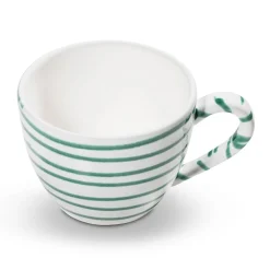 Gmundner Teetasse Maxima "Grüngeflammt"
