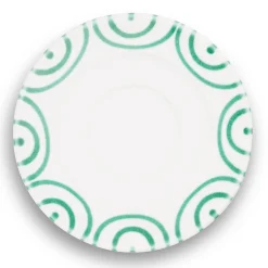 Gmundner Untertasse Gourmet "Grüngeflammt"