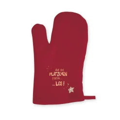 Grafikwerkstatt Ofen-Handschuh "Auf die Plätzchen, fertig, los!"