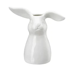 Hasen Vase Weiss 16 cm